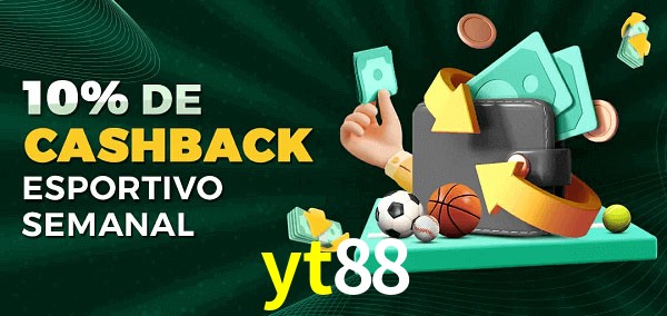 10% de bônus de cashback na yt88